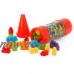 Crayola Kids@Work 40-Piece Blocks in 22" Crayon Tube, Red   555332539